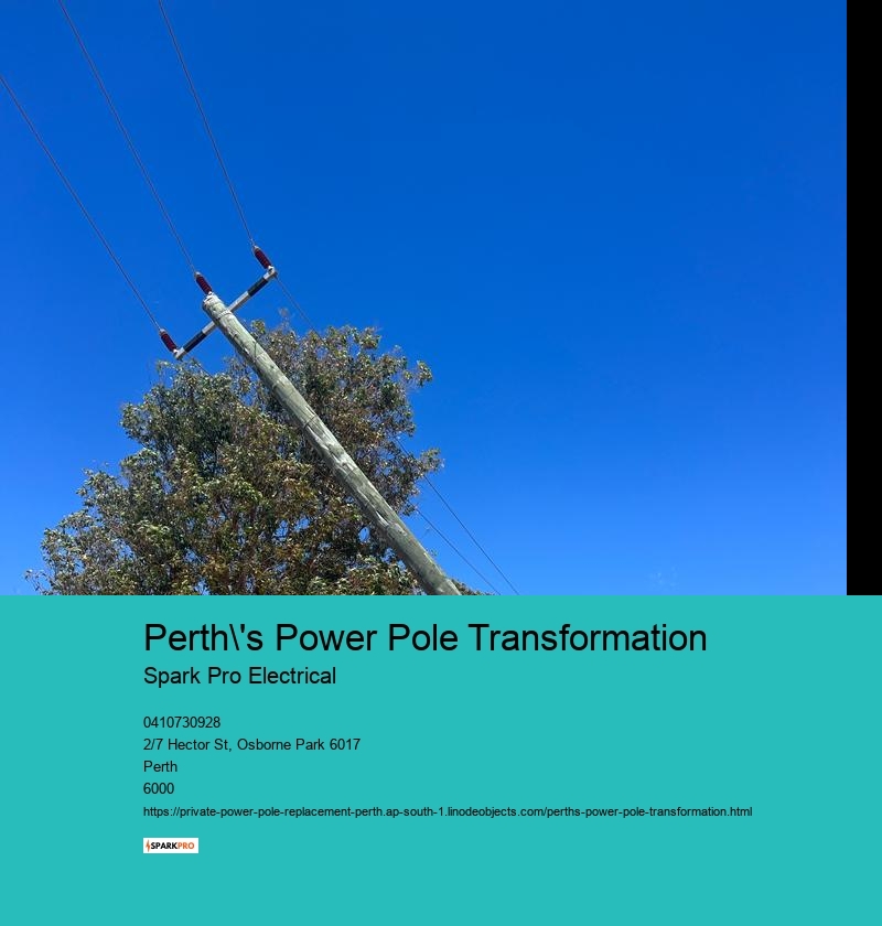 Power Pole Excellence for Perth Residents