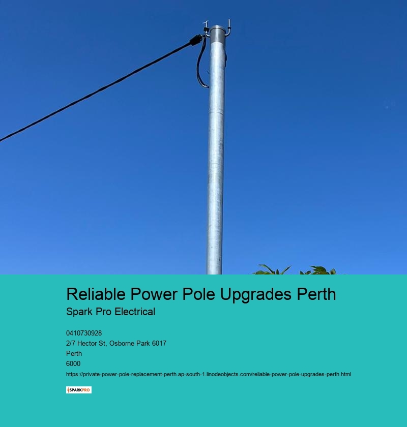 Outstanding Power Pole Replacement in Perth